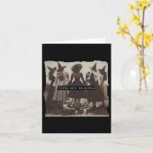 女の子は女の子 ウィッチ ウィッチー スプーキ シーズン ホール カード (黄色い花)