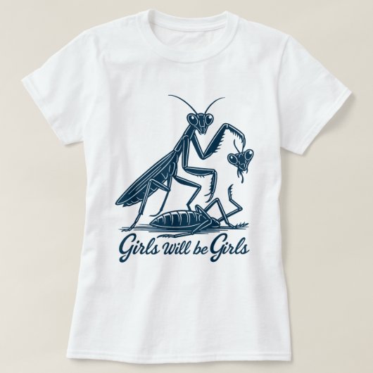 女の子は女の祈子のマチスシャツ Tシャツ (デザイン正面)
