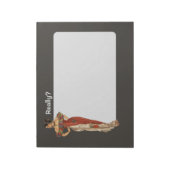 女の子は本当に？ ノートパッド (回転)