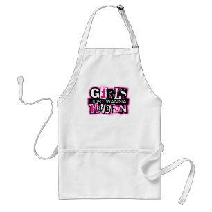 女の子は楽しい時を過します スタンダードエプロン