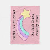 女の子は火星に行くキャンディバー フリースブランケット (正面)