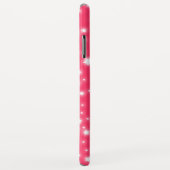 女の子は王女の星を写実的で明るいピンクと示しました Case-Mate iPhoneケース (裏面/右)