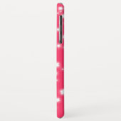 女の子は王女の星を写実的で明るいピンクと示しました Case-Mate iPhoneケース (裏面/左)