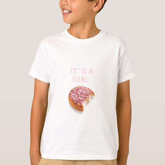 女の子は生まれ Tシャツ (正面)