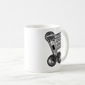 女の子は私のサウンド・システムを愛します コーヒーマグカップ (正面右)