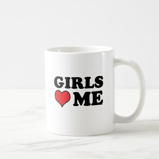 女の子は私を愛してる コーヒーマグカップ (右)