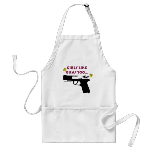 女の子は銃を好みますも スタンダードエプロン (正面)