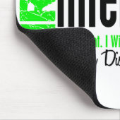 女の子は1つのライム病を中断しました マウスパッド (コーナー)