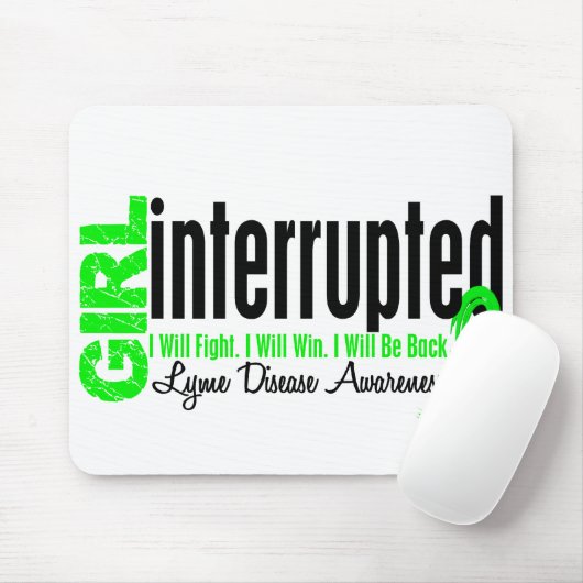 女の子は1つのライム病を中断しました マウスパッド (マウス)