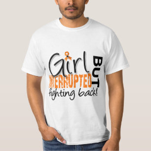 女の子は2多発性硬化を中断しました Tシャツ