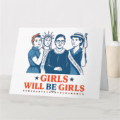 女の子は7月4日から女子愛国的フェミニストに カード (裏面)