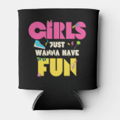 女の子は80年代の懐かしさをおもしろいしたい 缶クーラー (正面)