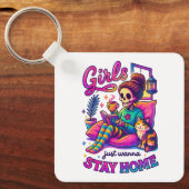 女の子は… キーホルダー (正面)