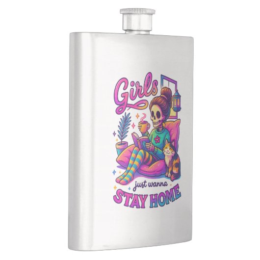 女の子は… フラスク (右)