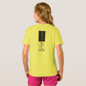 女の子はArcherを反曲します Tシャツ (裏面フル)