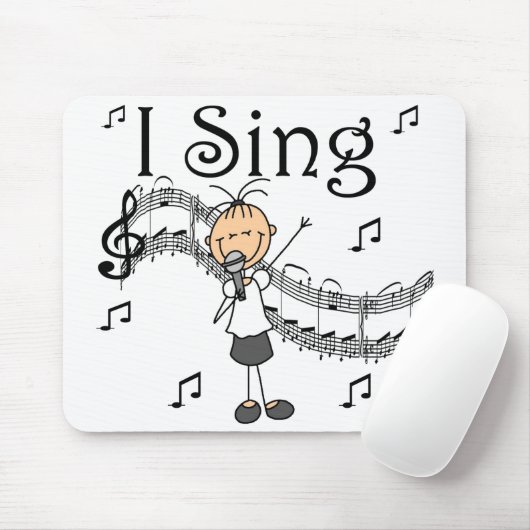 女の子はIマウスパッドを歌います マウスパッド (マウス)