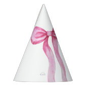 女の子はOne 1の誕生日パーティーになりたい パーティーハット (左)