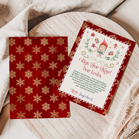 女の子への小妖精や小人手紙からさようなら 招待状