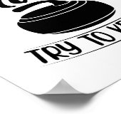 女の子への贈り物をカール |カーラースポーツチームコーチ ポスター (角)