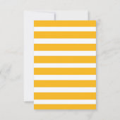 女の子または男の子のためのカボチャ秋のサンキューカード ノートカード (裏面)