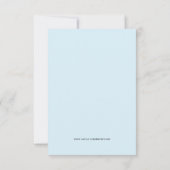 女の子または男の子ANY AGEアイスクリーム誕生日パーティー 招待状 (裏面)