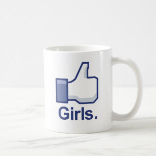 女の子みたい コーヒーマグカップ