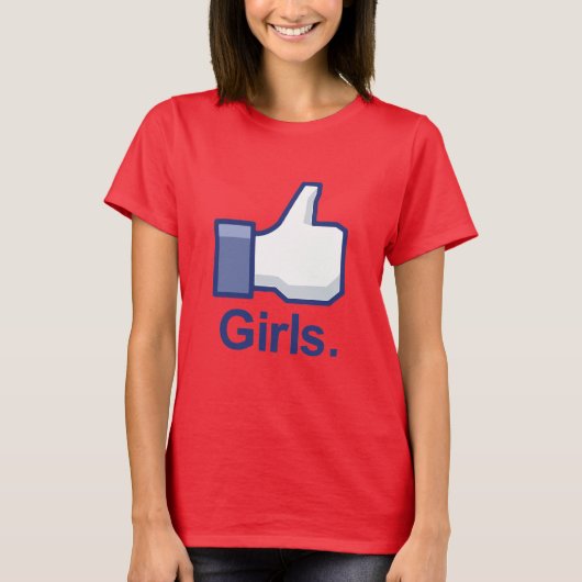 女の子みたい Tシャツ (正面)