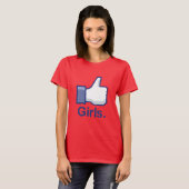 女の子みたい Tシャツ (正面フル)