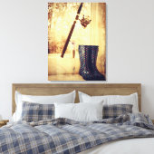 女の子も釣る キャンバスプリント (インサイチュ (寝室))