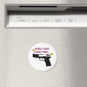 女の子も銃が好き マグネット (インサイチュ (食洗機))