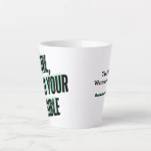 女の子よ読り、聖書のラテマグ カフェラテマグ (正面)