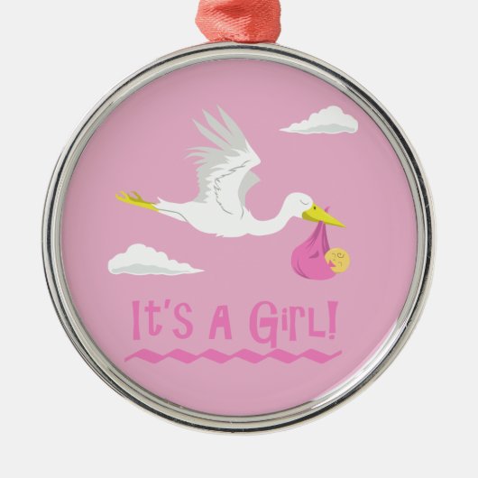 女の子よ! セラミックオーナメント (正面)