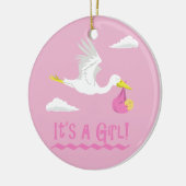 女の子よ! セラミックオーナメント (左)