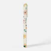 女の子らしいカラフルな花のシームレスパターン  iPhoneケース (右側面)