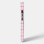 女の子らしいクリスチャン ピンク レース ハート フォークアート 鳩 Case-Mate iPhoneケース (裏面 / 左)
