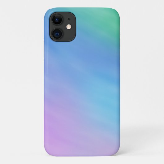 女の子らしいソフトレインボーカラーの空 Case-Mate iPhoneケース (裏面)