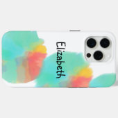 女の子らしい名前  Case-Mate iPhoneケース (裏面 (横))