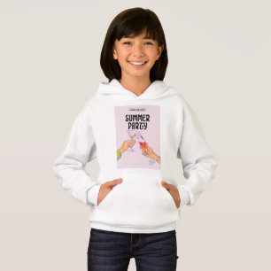 女の子らしい夏のTシャツ