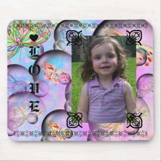 女の子らしい女の子のマウスパッド マウスパッド