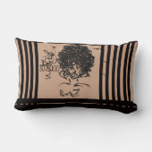 女の子らしい女の子枕 ランバークッション (裏面)