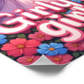 女の子らしい女の子 ポスター (角)