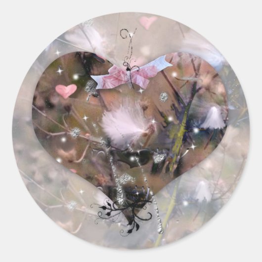 女の子らしい女の子! ラウンドシール (正面)