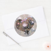 女の子らしい女の子! ラウンドシール (封筒)