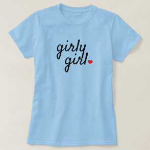 女の子らしい女の子Tシャツ Tシャツ
