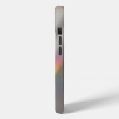 女の子らしい宗教的な写真の虹のチェック柄ハート Case-Mate iPhoneケース (裏面 / 左)