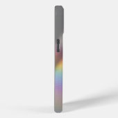 女の子らしい宗教的な写真の虹のチェック柄ハート Case-Mate iPhoneケース (裏面 / 右)