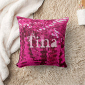 女の子らしい装飾用クッションのフェイクなスパンコール クッション (ブランケット)