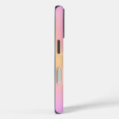 女の子らしい かわいい ピンクの花 フラワー ファンタジー モノグラム Case-Mate iPhoneケース (裏面 / 右)