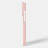 女の子らしい ピンク 白 モノグラムイニシャル Case-Mate iPhoneケース (裏面 / 左)