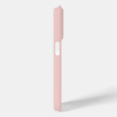 女の子らしい ピンク 白 モノグラムイニシャル Case-Mate iPhoneケース (裏面 / 右)